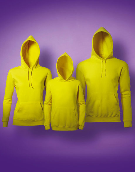 Sweat Capuche Fit Look Unicolore