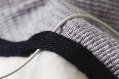 Sweat Capuche Fit Look Unicolore