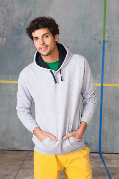 Sweat Capuche Bicolore