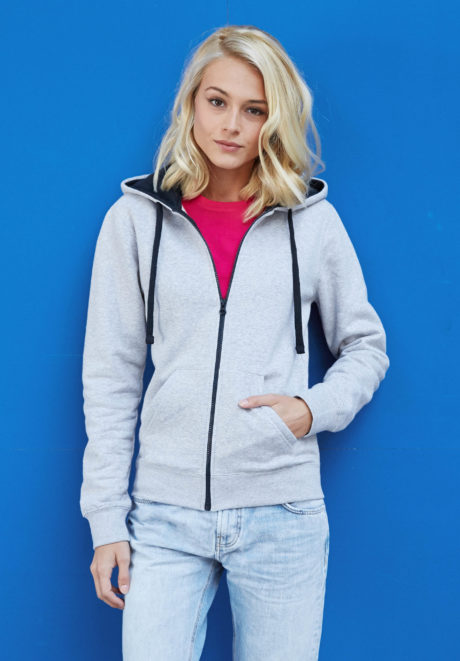 Sweat Capuche Bicolore