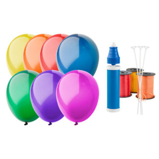 Gamme de couleurs ballon baudruche