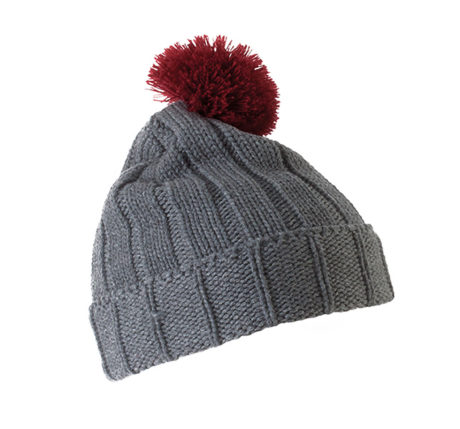 Bonnet Pompon Bicolore