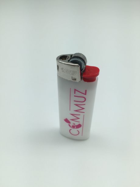 Briquet bic blanc personnalisable