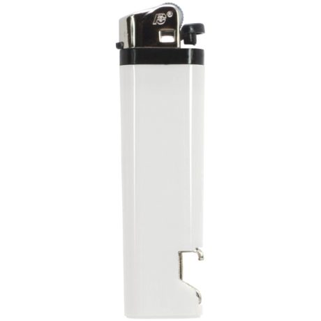 Briquet décapsuleur blanc