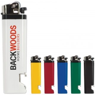 gamme de couleurs briquet décapsuleur personnalisable