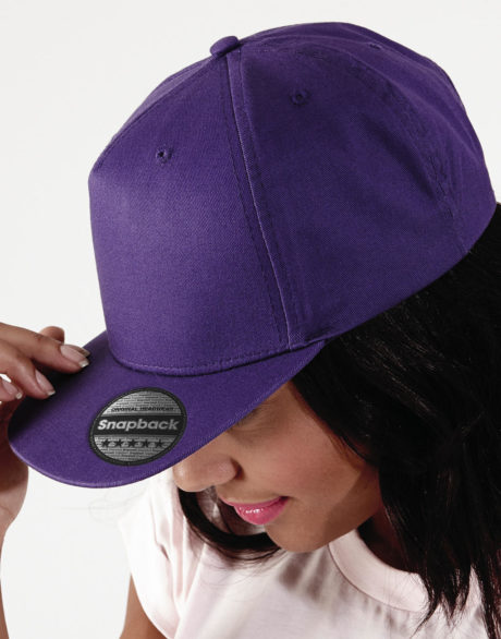 casquette snapback violette