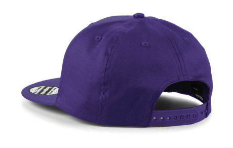 casquette snapback dos violet personnalisable