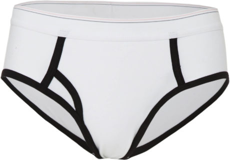 Culotte coton blanc et noir