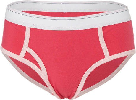 Culotte coton rouge et blanc