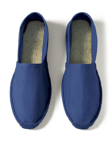 Espadrilles coton bleu marine