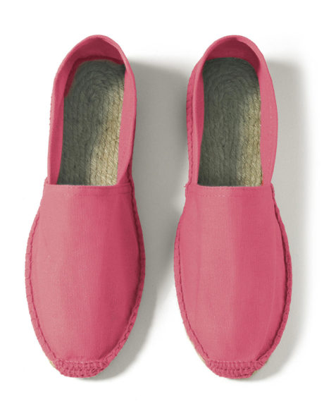 Espadrilles coton rose