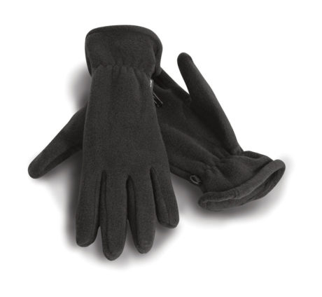 Gants polyester gris