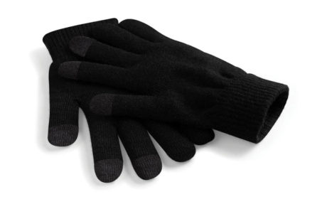 Gants tactiles noir