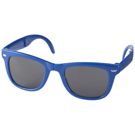 Lunettes de soleil pliables bleu