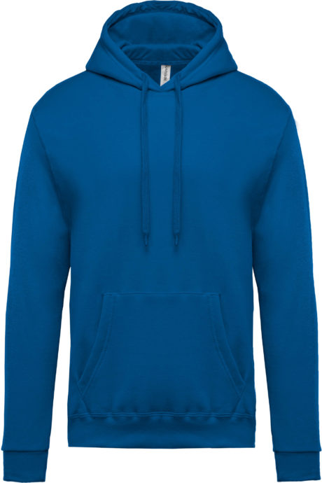 sweat à capuche bleu