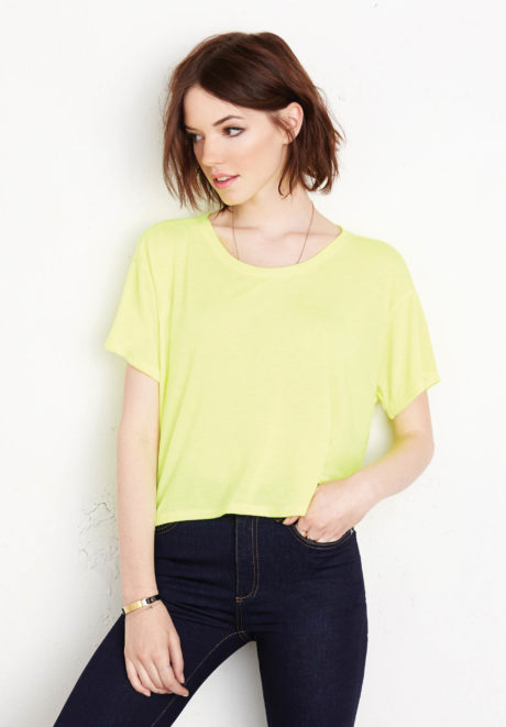 T Shirt Col Rond High Look