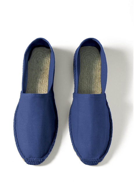 Espadrilles coton bleu marine