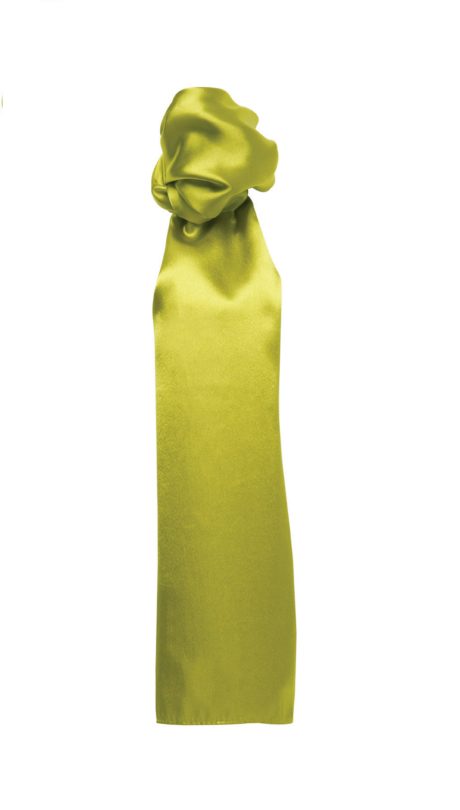 Foulard unicolore jaune