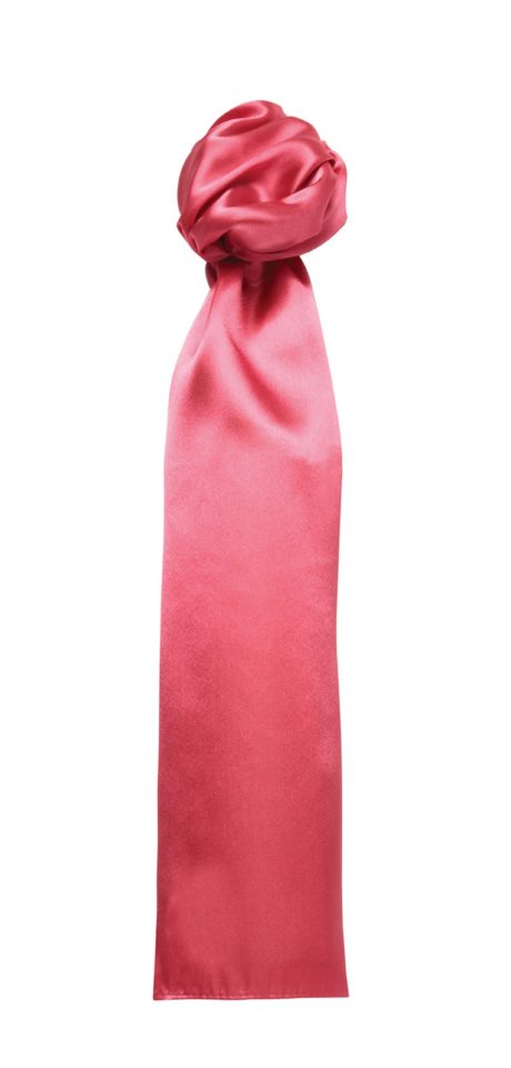 Foulard unicolore rose