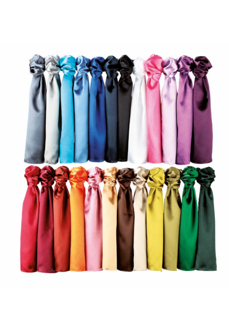 Gamme de couleurs foulard unicolore