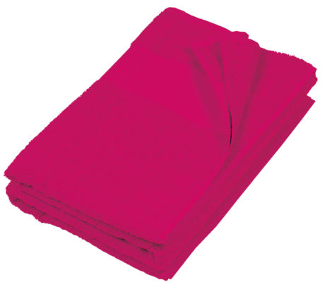 Serviette plage coton rose