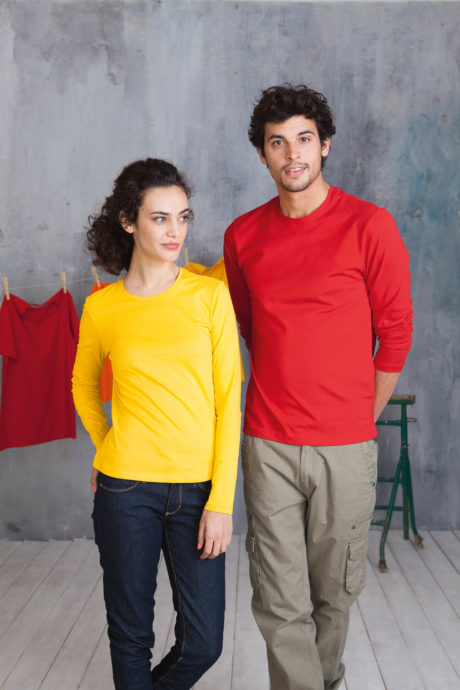 T Shirt Manches Longues Fit Look