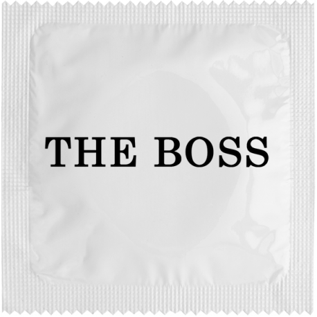 préservatif logo The Boss